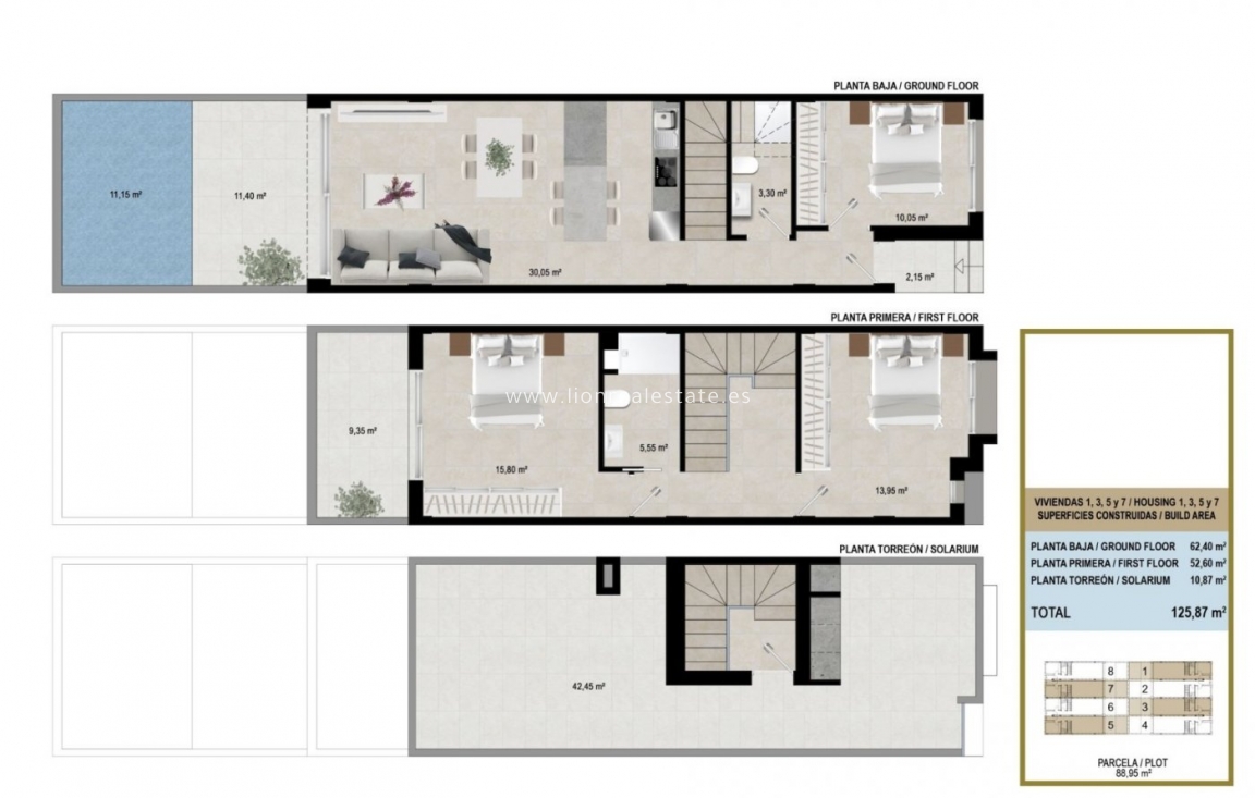 Новое здание - Town House - San Javier - pueblo