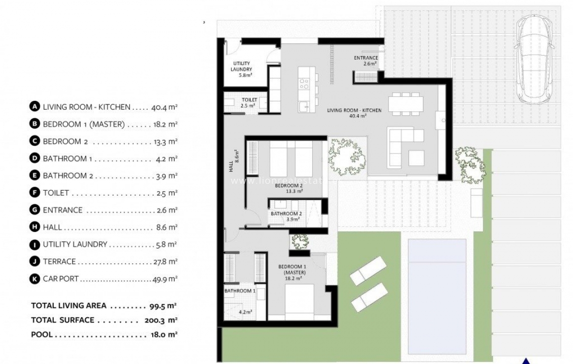 Новое здание - Villa - Banos y Mendigo - Altaona Golf And Country Village