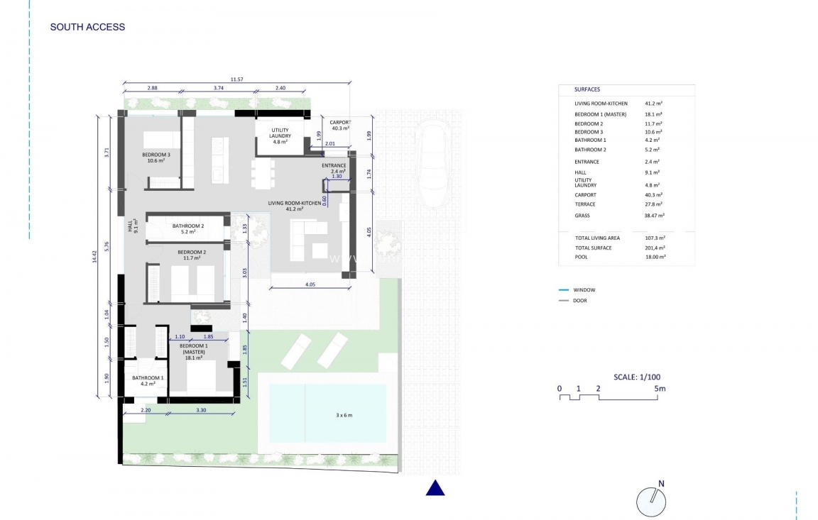 Новое здание - Villa - Banos y Mendigo - Altaona Golf