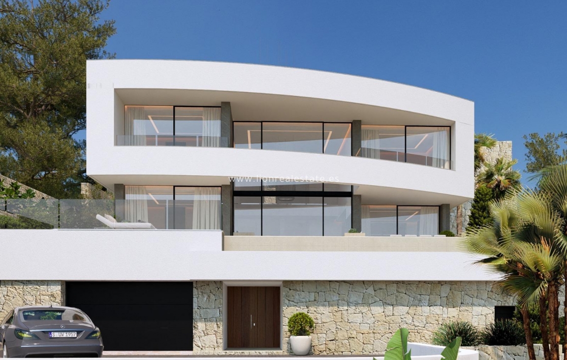 Новое здание - Villa - Calpe - Empedrola