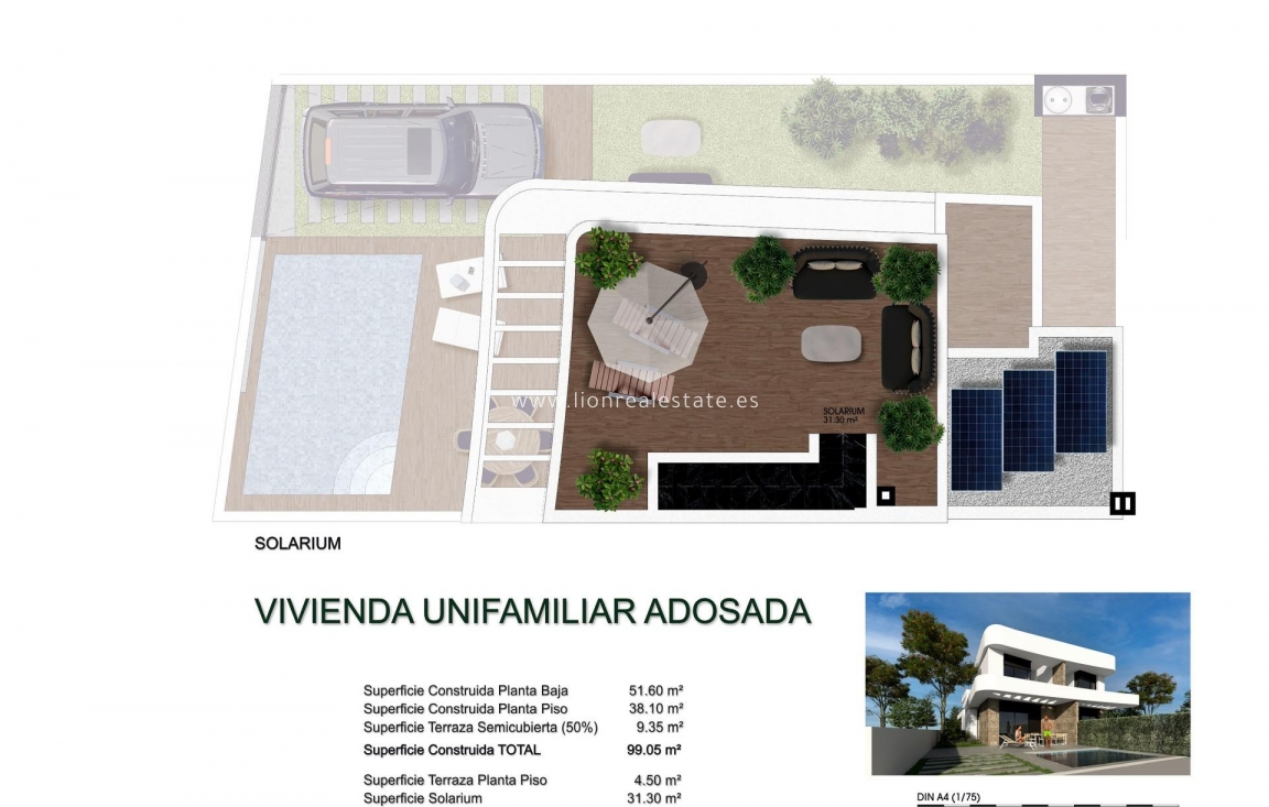 Новое здание - Villa - Los Montesinos - La Herrada