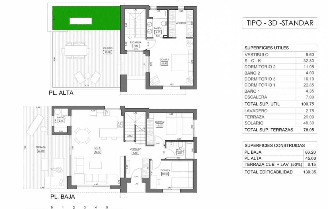 Новое здание - Villa - Orihuela Costa - La Ciñuelica