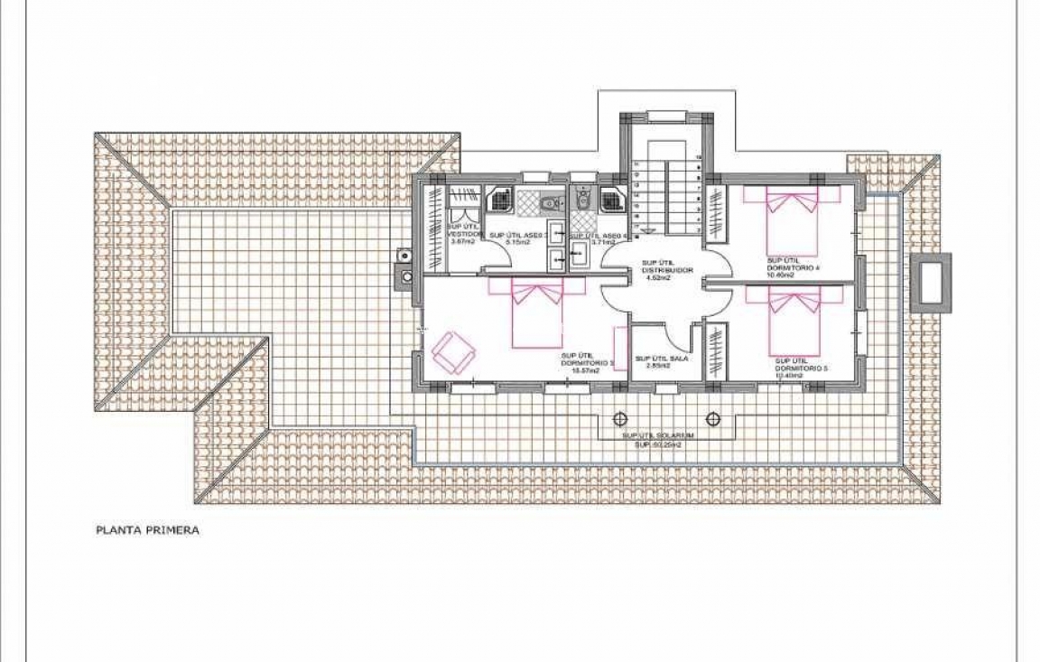 Новое здание - Villa - Pinoso - Camino Del Prado