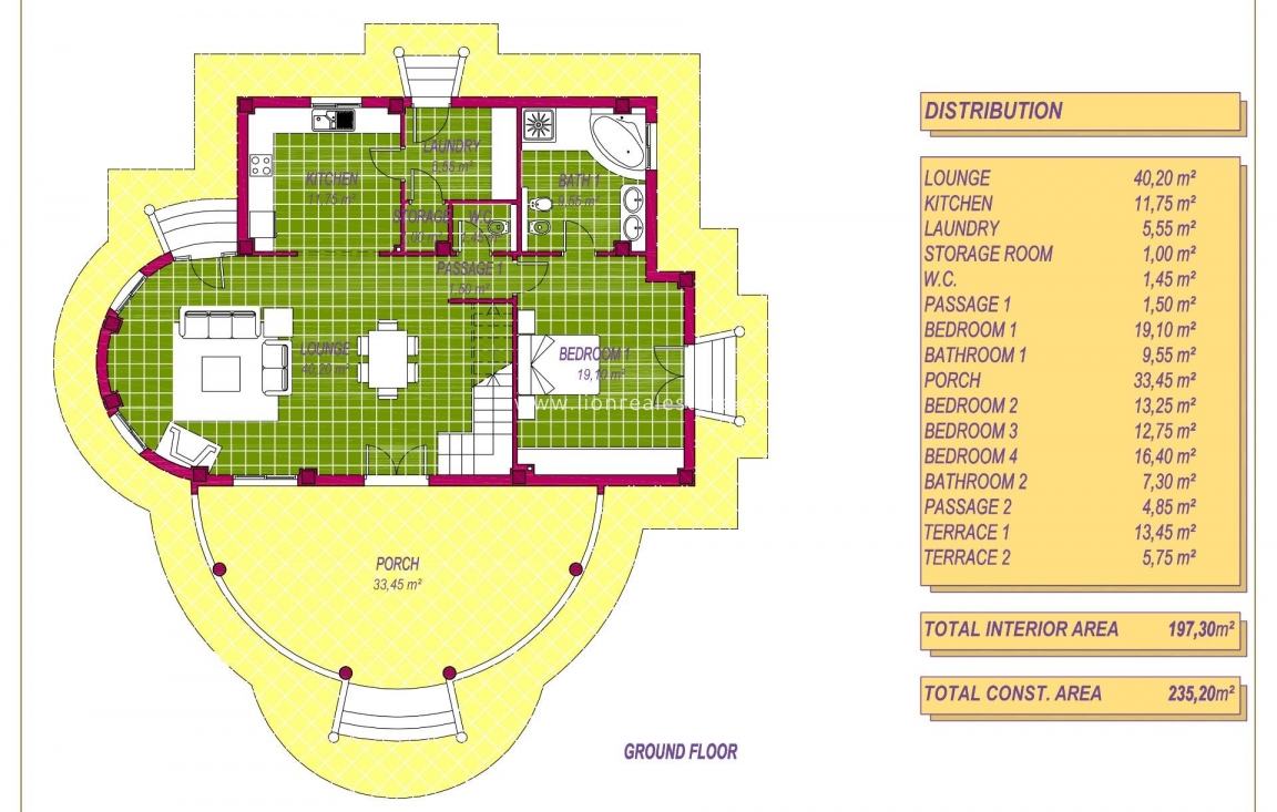 Новое здание - Villa - Pinoso - Campo