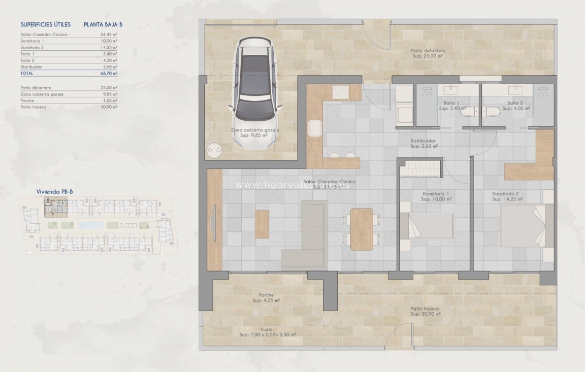 Nowy budynek - Bungalow - Torre Pacheco - Torrepacheco