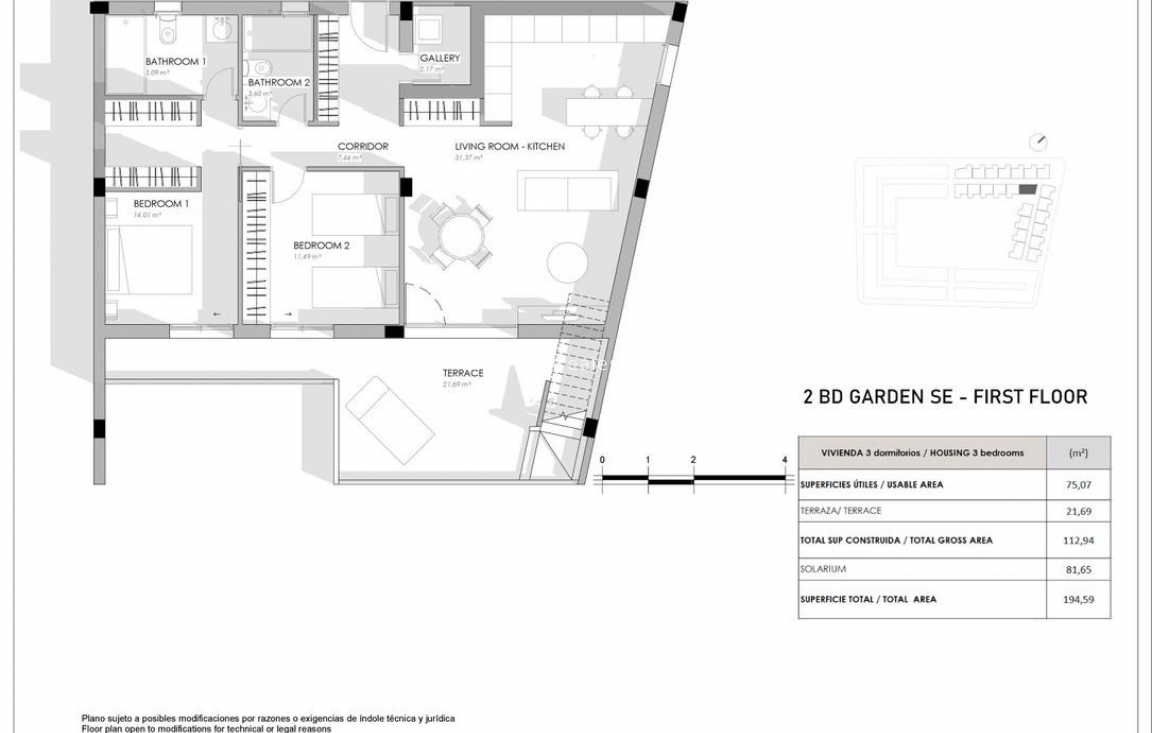 Nowy budynek - Bungalow - Torrevieja - La Veleta