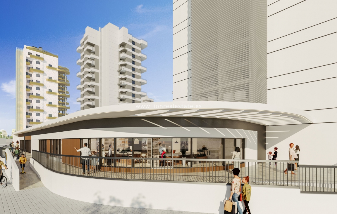 Nowy budynek - Daszek - Calpe