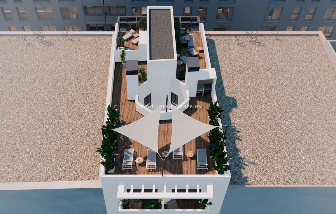 Nowy budynek - Daszek - Torrevieja