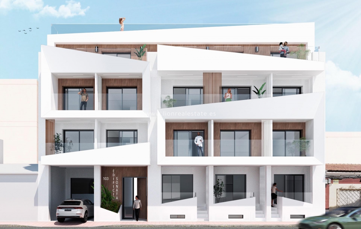 Nowy budynek - Flat - Torrevieja - Playa del cura