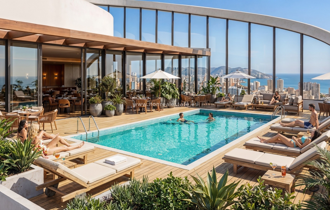 Nowy budynek - Mieszkanie w bloku - Benidorm - Playa Poniente