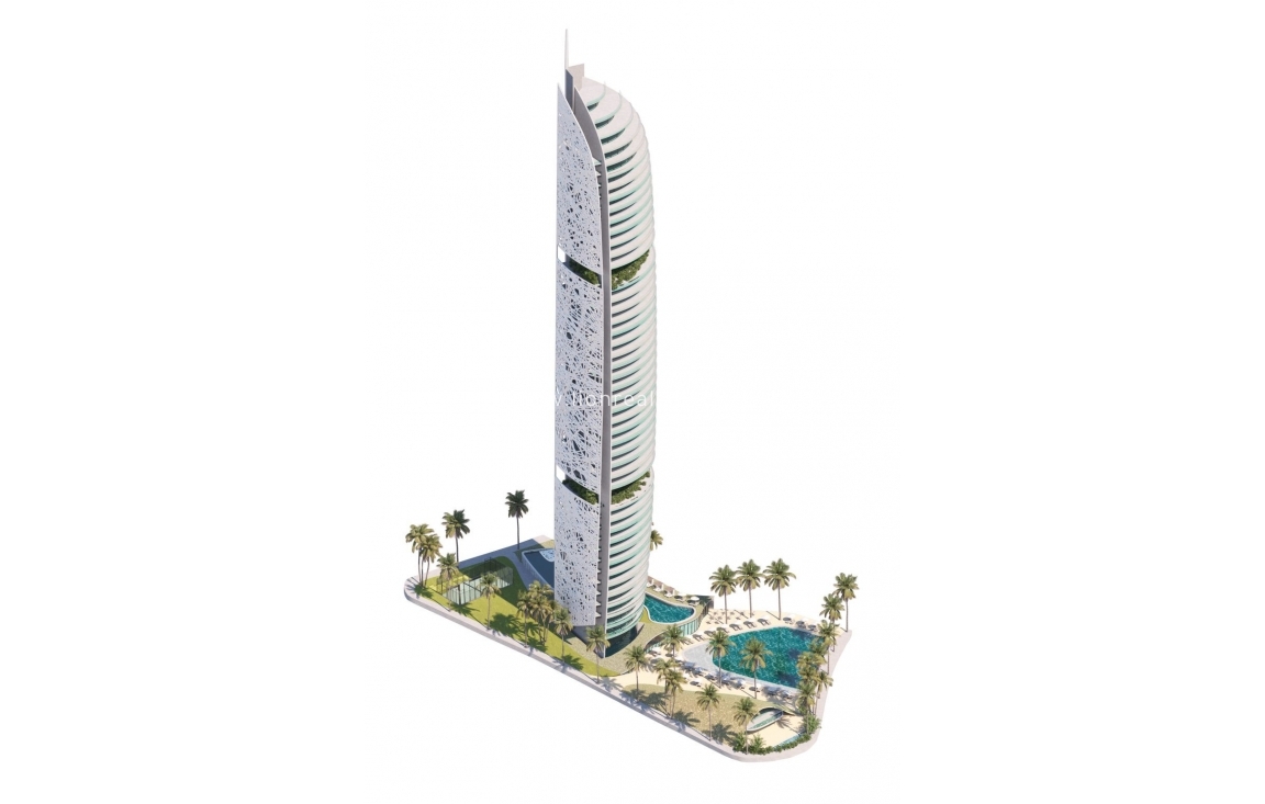 Nowy budynek - Mieszkanie w bloku - Benidorm