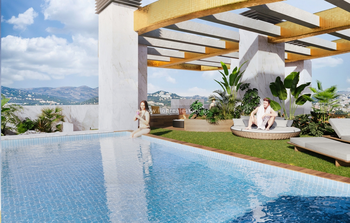 Nowy budynek - Mieszkanie w bloku - Calpe