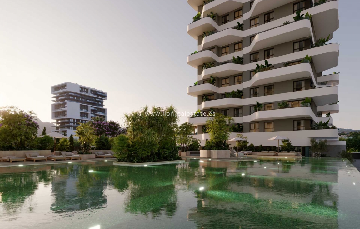 Nowy budynek - Mieszkanie w bloku - Calpe