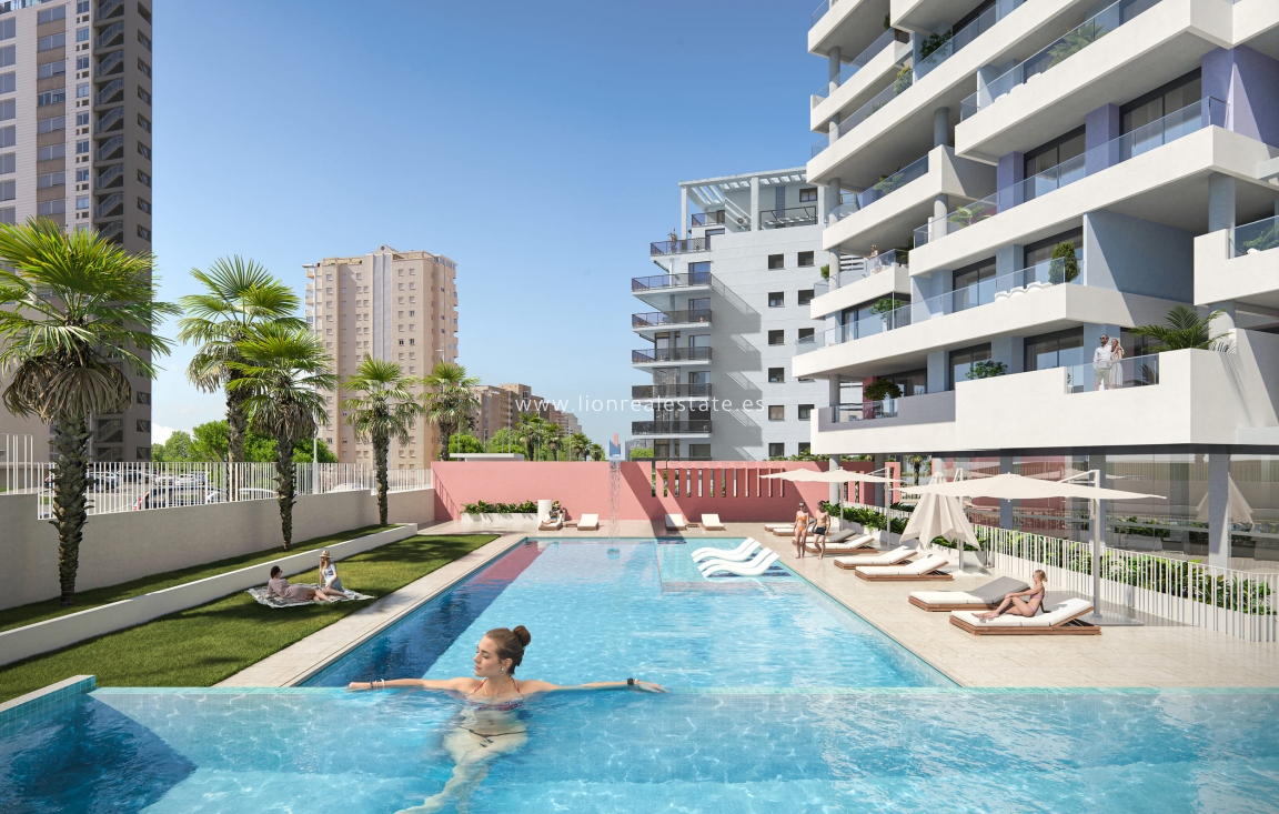 Nowy budynek - Mieszkanie w bloku - Calpe