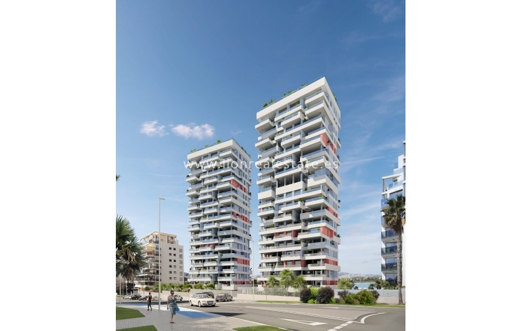 Nowy budynek - Mieszkanie w bloku - Calpe