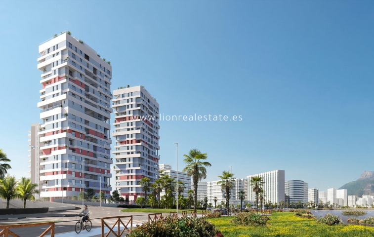 Nowy budynek - Mieszkanie w bloku - Calpe