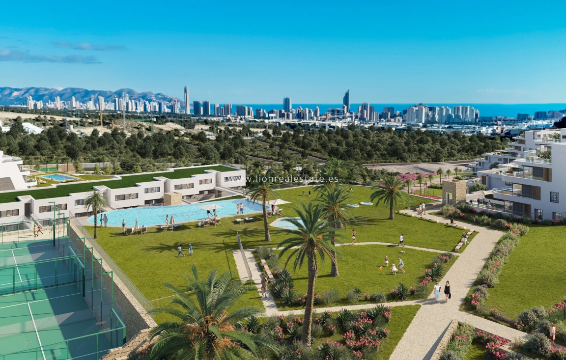 Nowy budynek - Mieszkanie w bloku - Finestrat