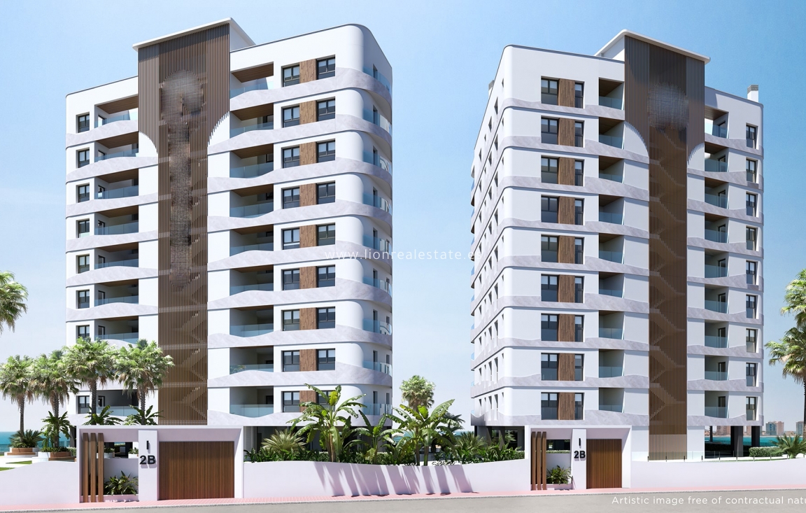 Nowy budynek - Mieszkanie w bloku - La Manga del Mar Menor - La Manga Del Mar Menor