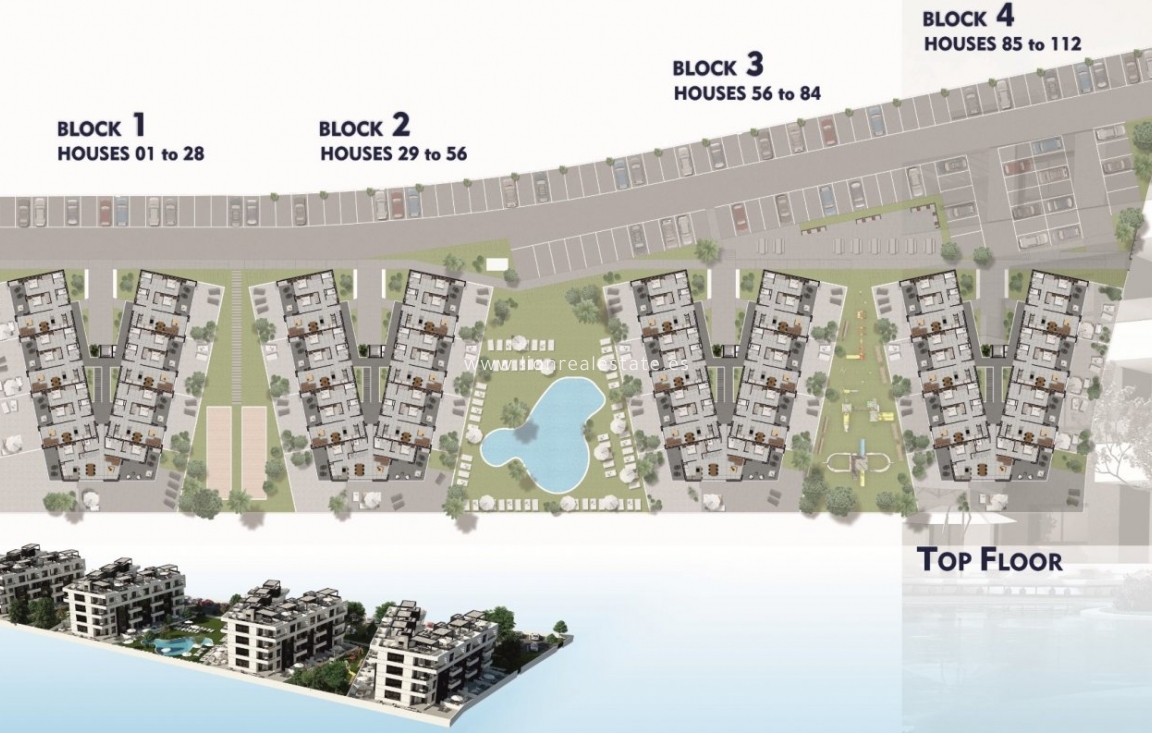 Nowy budynek - Mieszkanie w bloku - Orihuela Costa - Villamartín