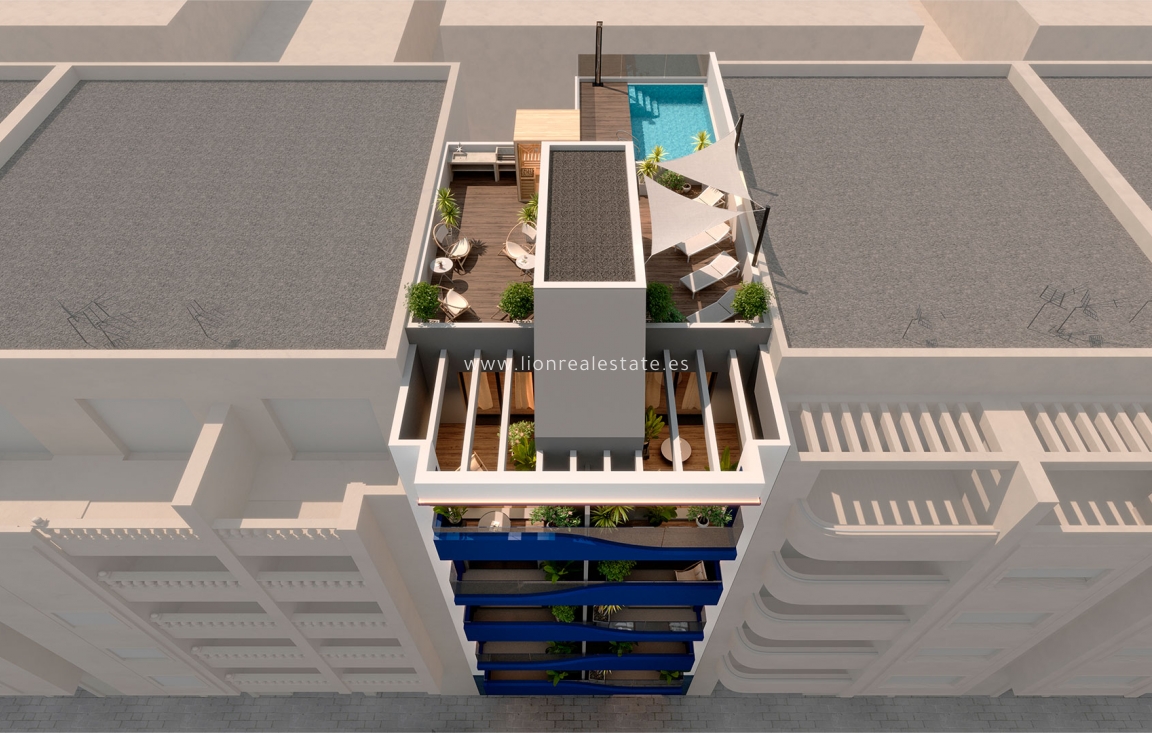 Nowy budynek - Mieszkanie w bloku - Torrevieja