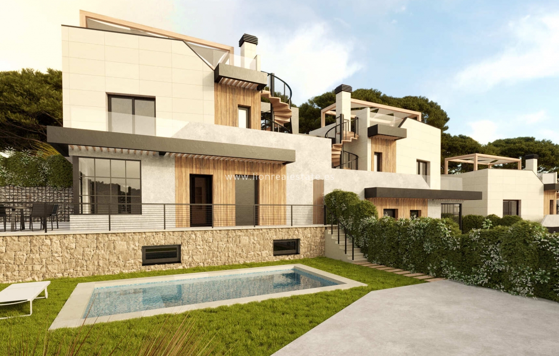 Nowy budynek - semi-detached - Polop