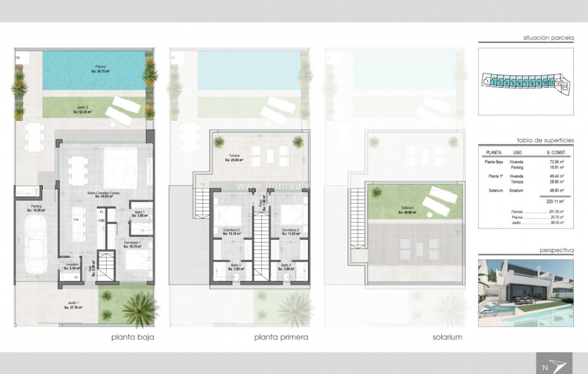 Nowy budynek - Town House - San Javier - Santiago De La Ribera