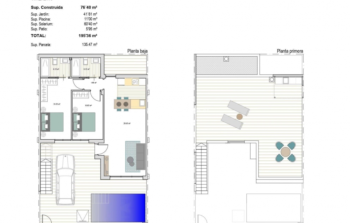 Nowy budynek - Town House - Torre Pacheco - El Alba