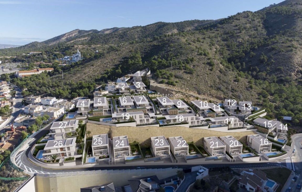 Nowy budynek - Villa - Benidorm