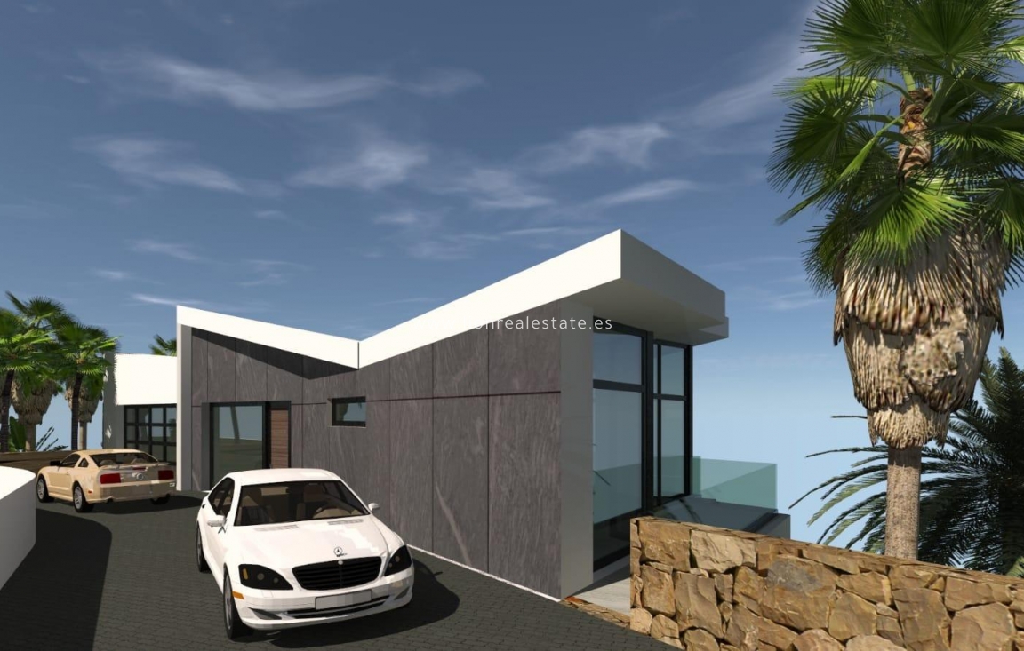 Nowy budynek - Villa - Calpe - Maryvilla