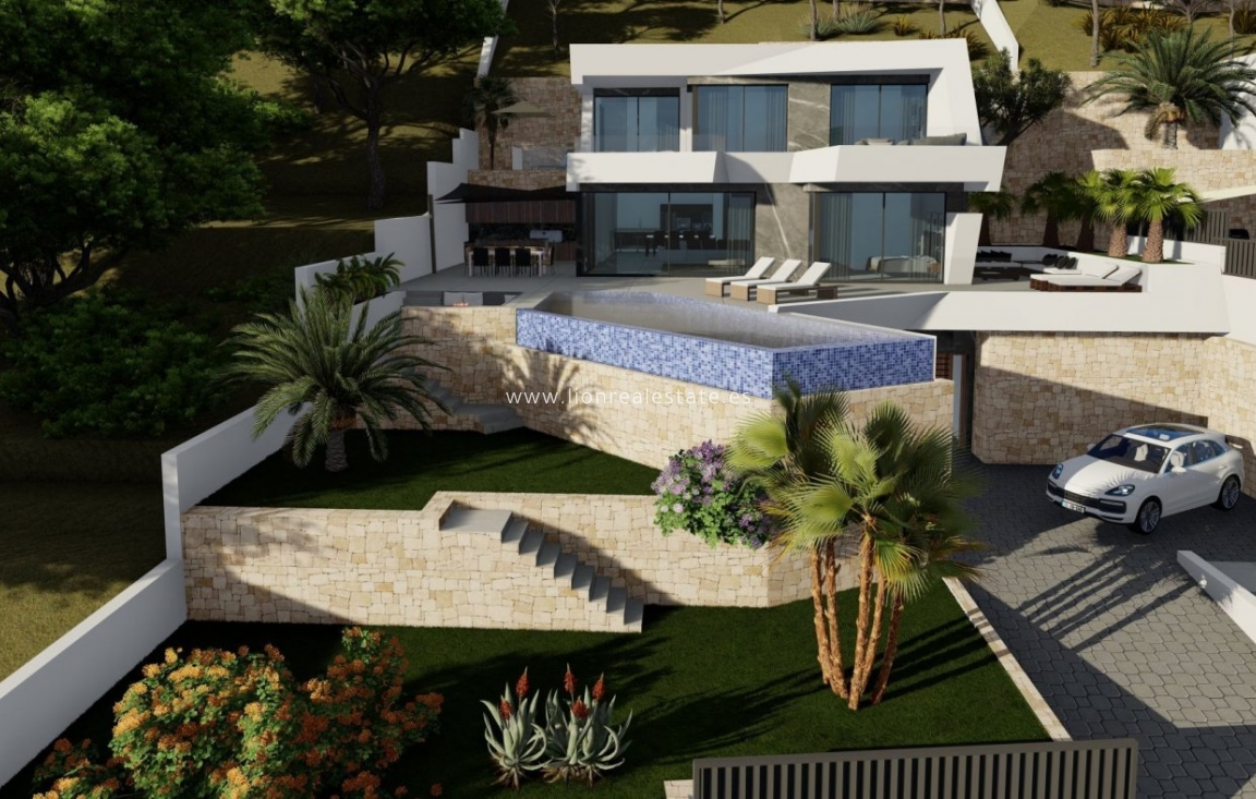 Nowy budynek - Villa - Calpe - Maryvilla