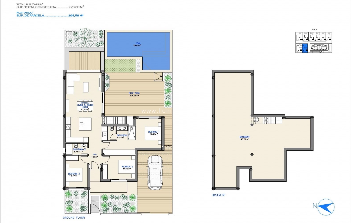 Nowy budynek - Villa - Los Alcazares - Serena Golf