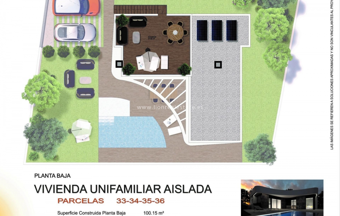 Nowy budynek - Villa - Los Montesinos - La Herrada