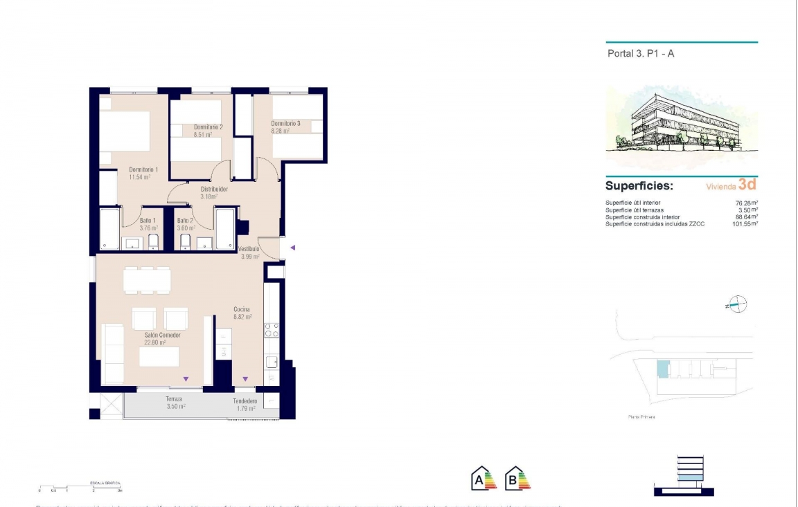 Obra nueva - Apartamento / piso - Alicante - San Agustín-PAU 2