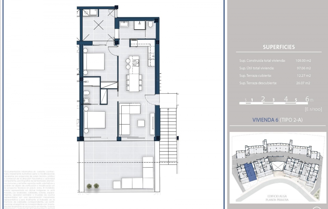 Obra nueva - Apartamento / piso - Arenal d´en Castell - pueblo