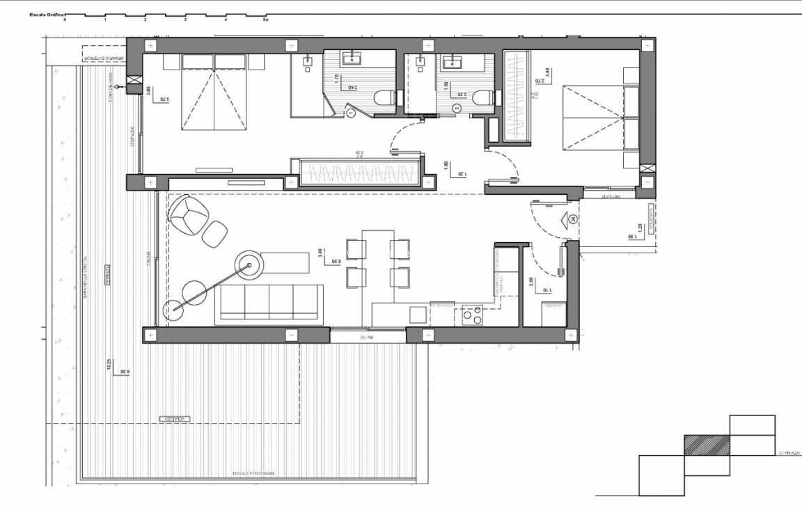 Obra nueva - Apartamento / piso - Benitachell - Cumbre Del Sol