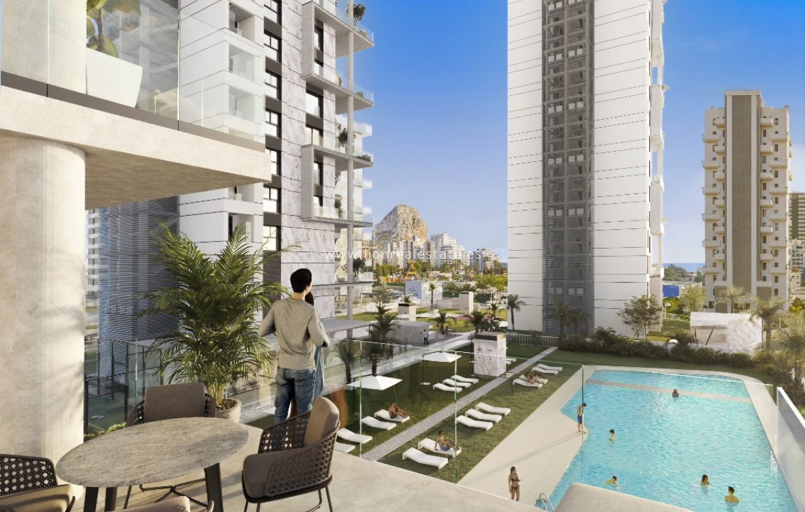 Obra nueva - Apartamento / piso - Calpe