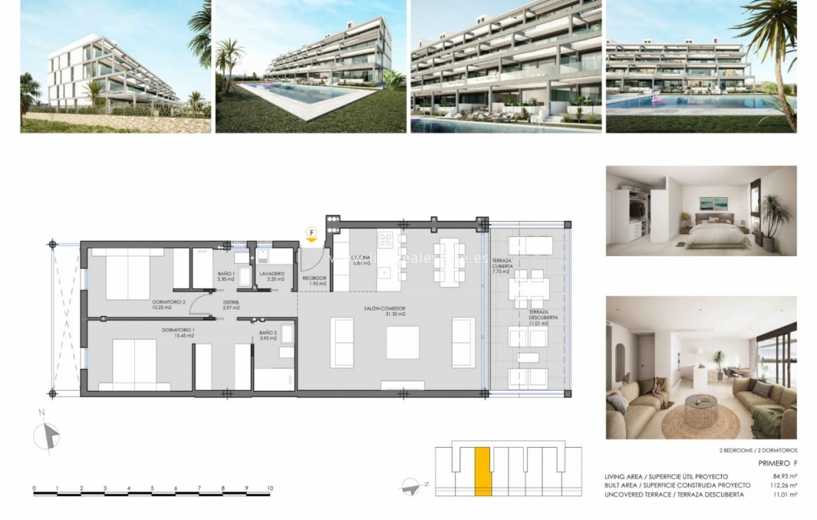 Obra nueva - Apartamento / piso - Cartagena - Mar De Cristal