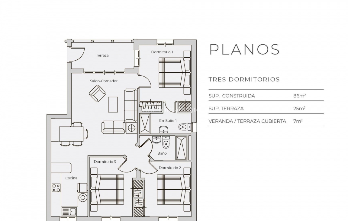 Obra nueva - Apartamento / piso - Cuevas Del Almanzora - Desert Spring Golf