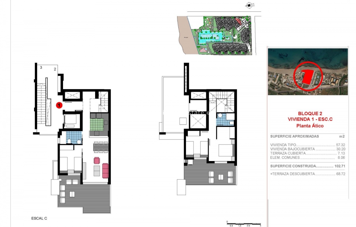 Obra nueva - Apartamento / piso - Denia - L´Estanyó (Marinas)