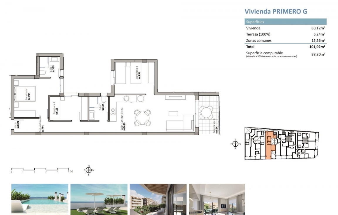 Obra nueva - Apartamento / piso - Guardamar del Segura - Pueblo