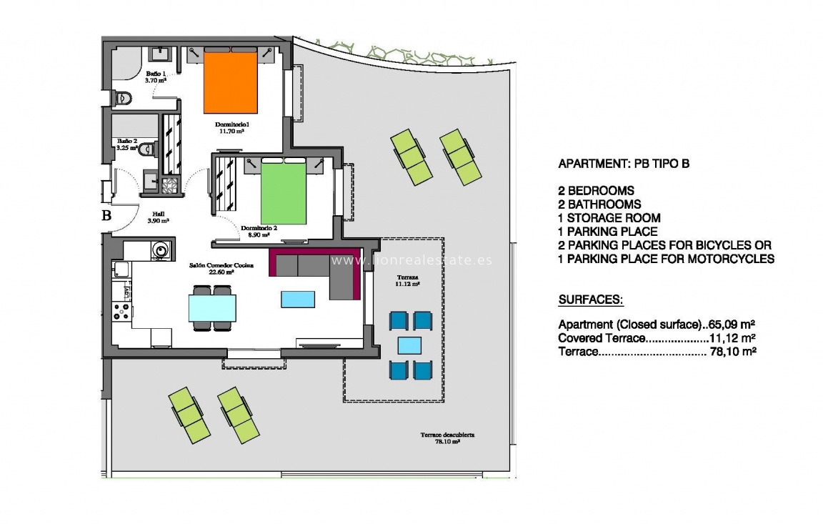 Obra nueva - Apartamento / piso - Orihuela Costa - Las Filipinas