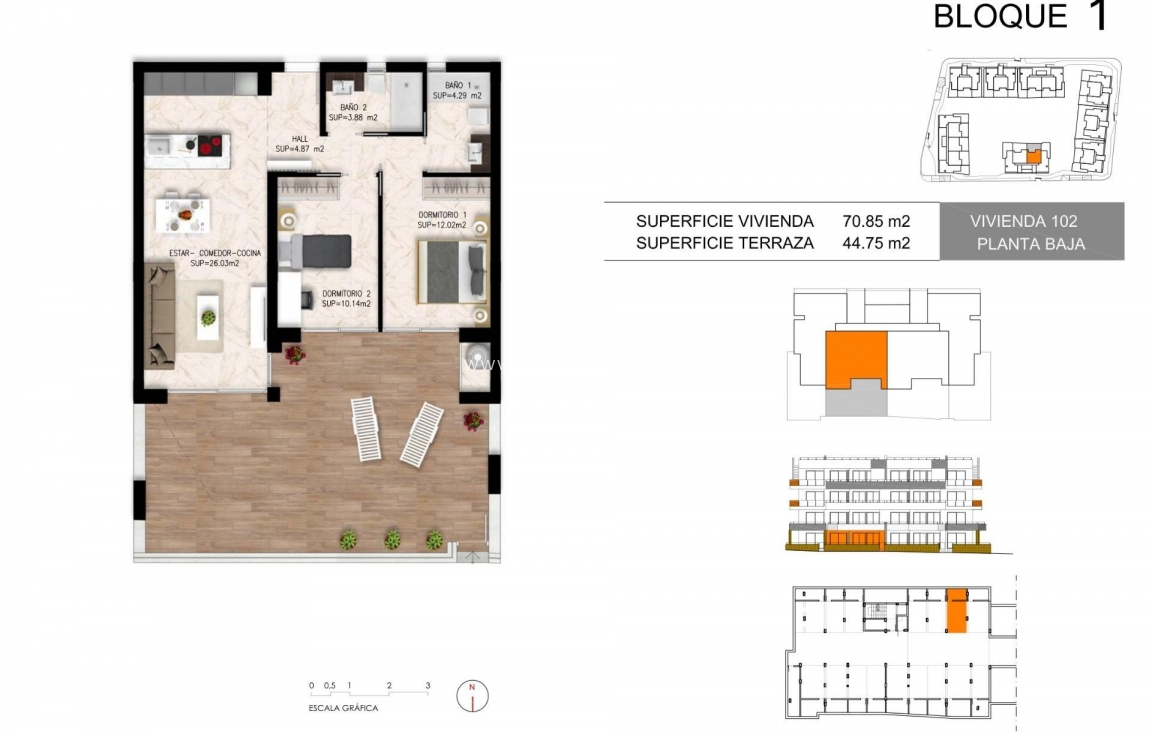 Obra nueva - Apartamento / piso - Orihuela Costa - Los Altos