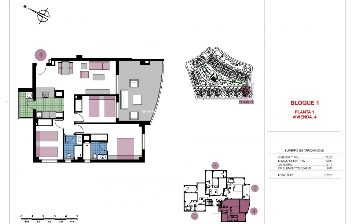 Obra nueva - Apartamento / piso - Pilar de La Horadada - Mil Palmeras