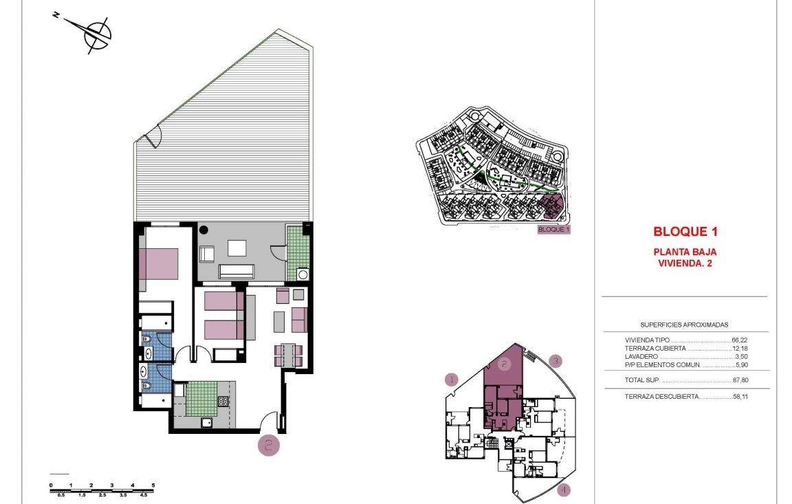 Obra nueva - Apartamento / piso - Pilar de La Horadada - Mil Palmeras