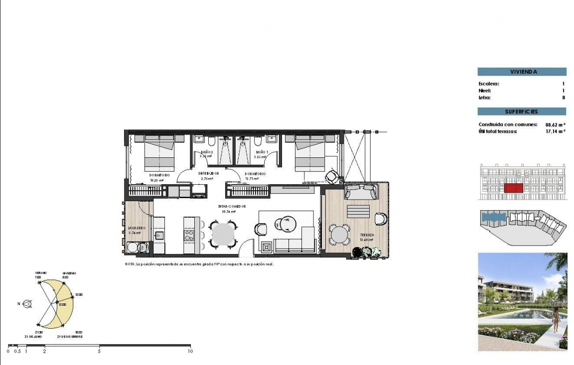 Obra nueva - Apartamento / piso - Torre Pacheco - Santa Rosalia Lake And Life Resort