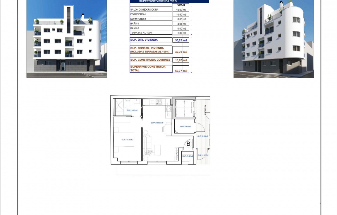 Obra nueva - Apartamento / piso - Torrevieja - Centro