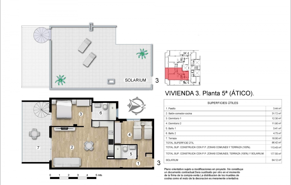 Obra nueva - Ático - Torrevieja - Centro