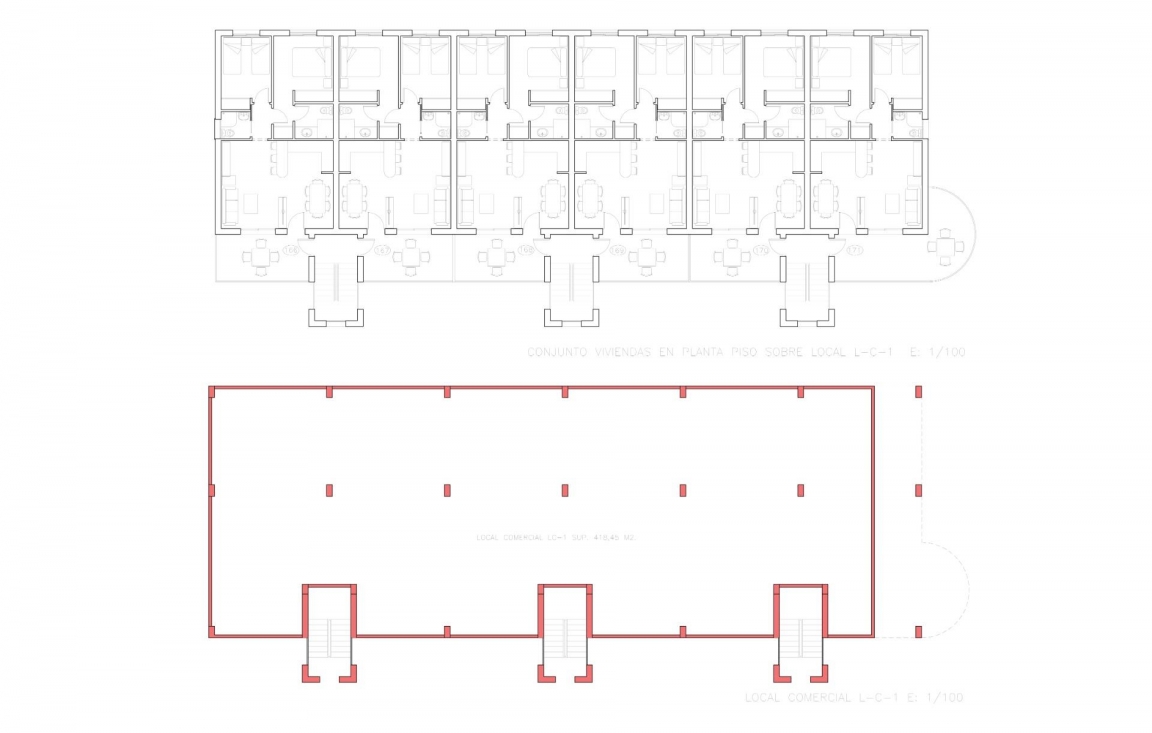 Obra nueva - Bungalow - Fuente Álamo - La Pinilla