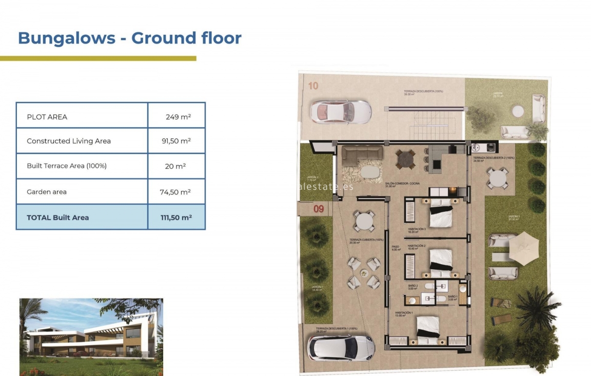 Obra nueva - Bungalow - Orihuela Costa - Punta Prima