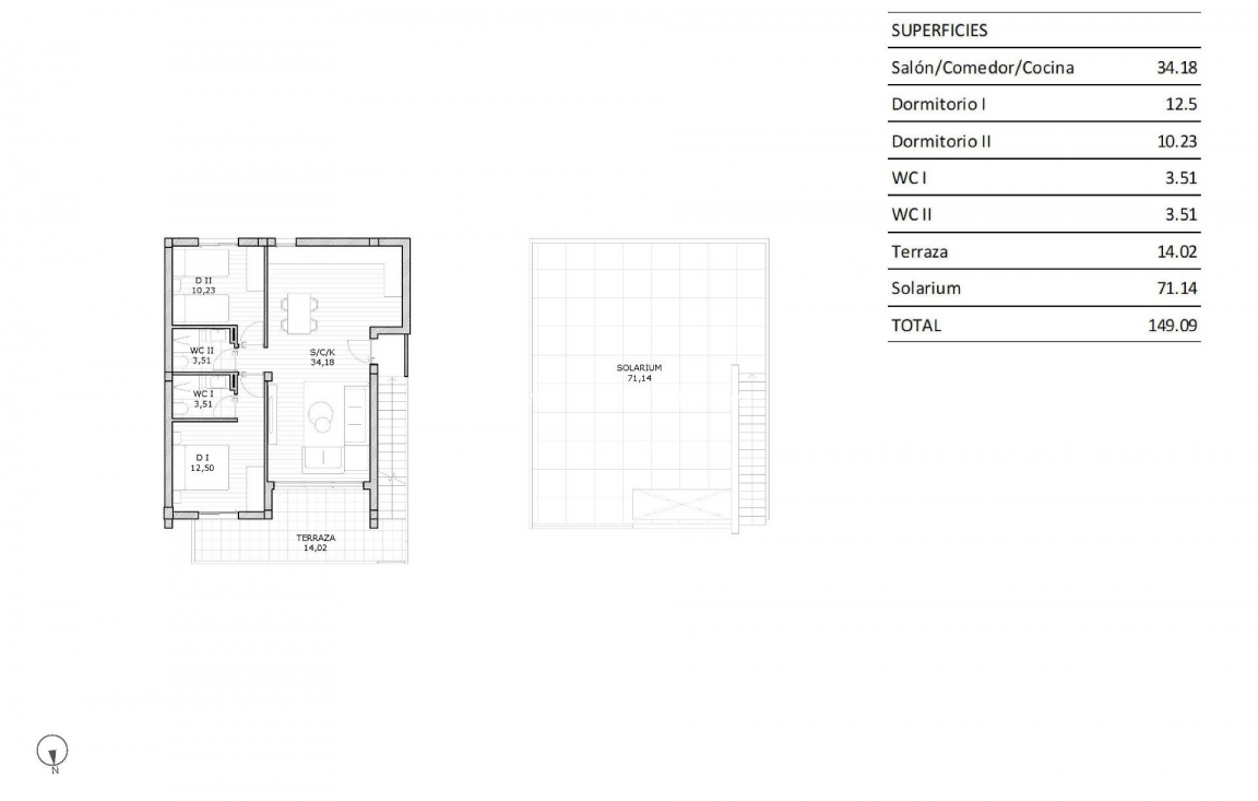 Obra nueva - Bungalow - San Miguel de Salinas - Pueblo